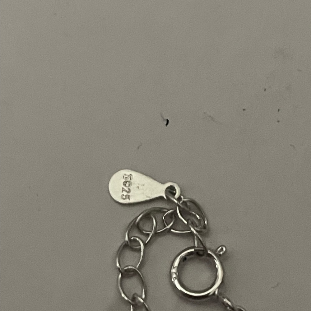 BEAUTIFUL S925 SILVER MOISSANITE NECKLACE‼️ - Picture 13 of 14